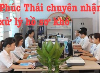 PHÚC THÁI CHUYÊN XỬ LÝ HỒ SƠ KHÓ PHÚC THÁI CHUYÊN TIẾP NHẬN XỬ LÝ HỒ SƠ KHÓ