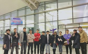 Lễ tiễn bay Du học sinh Hàn Quốc tháng 12/2018